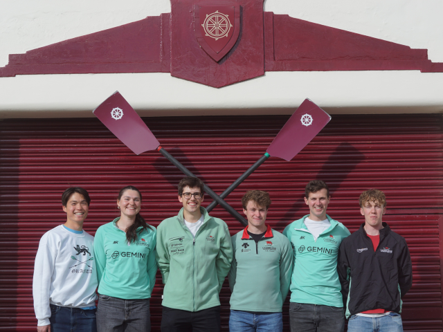 St Catharine's students who rowed in the 2024 Boat Races