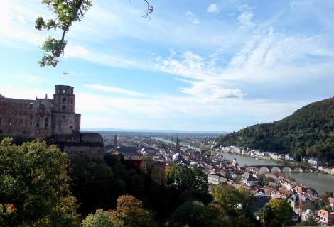 View over Heidelberg