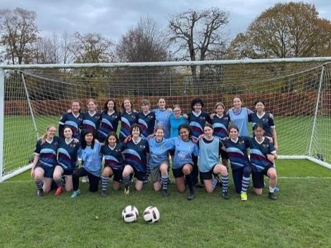 St Catharine’s, Gonville & Caius and Hughes Hall women's football team