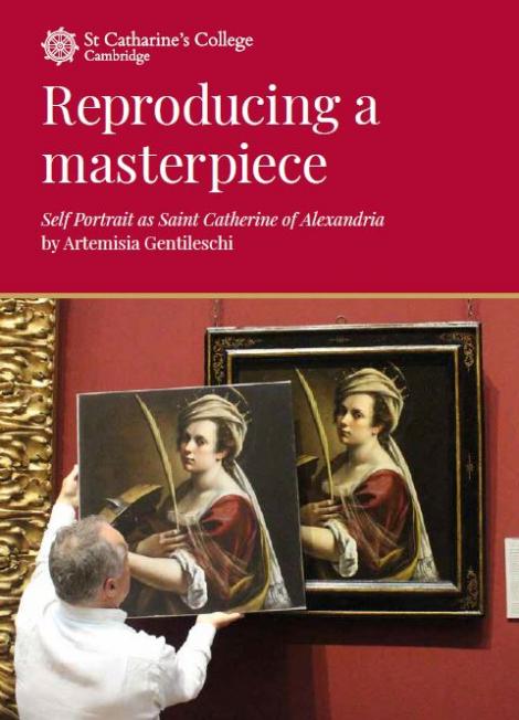Cover of booklet entitled 'Reproducing a masterpiece'